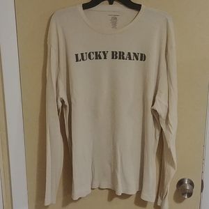 Lucky Brand Waffle shirt
